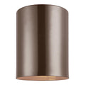 VISUAL COMFORT & CO., OUTDOOR CYLINDERS ONE LIGHT OUTDOOR CEILING FLUSH MOUNT, OUTDOOR CEILING LIGHTS
