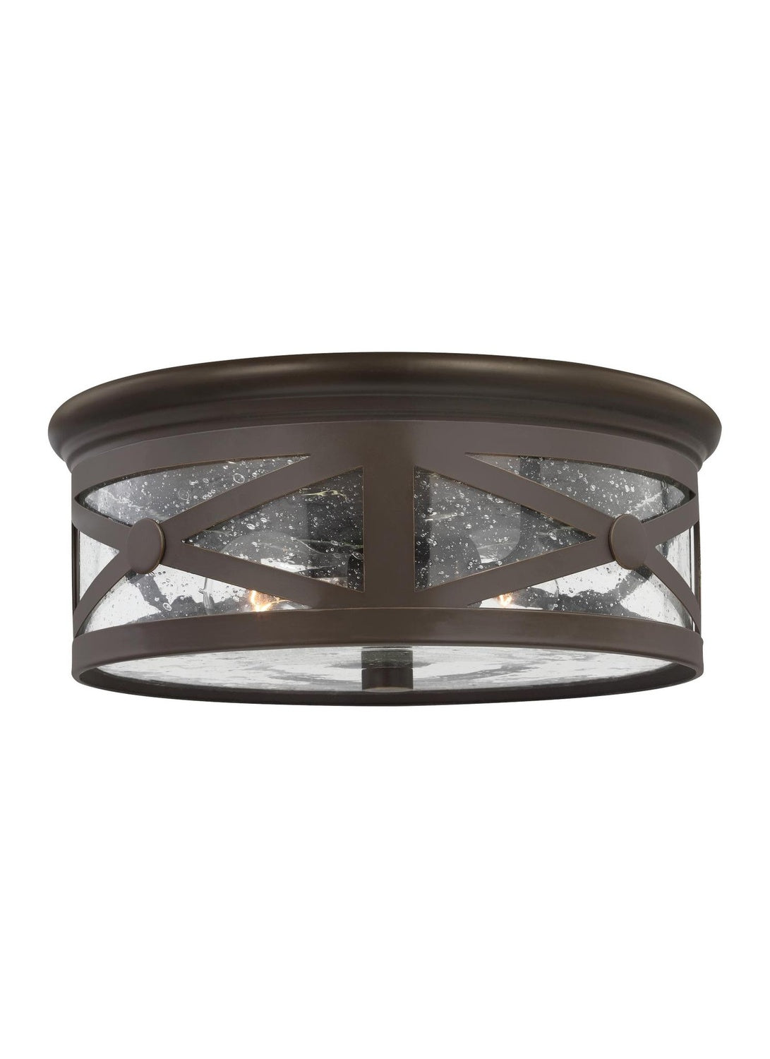GENERATION LIGHTING, TWO LIGHT OUTDOOR CEILING FLUSH MOUNT, OUTDOOR CEILING LIGHTS