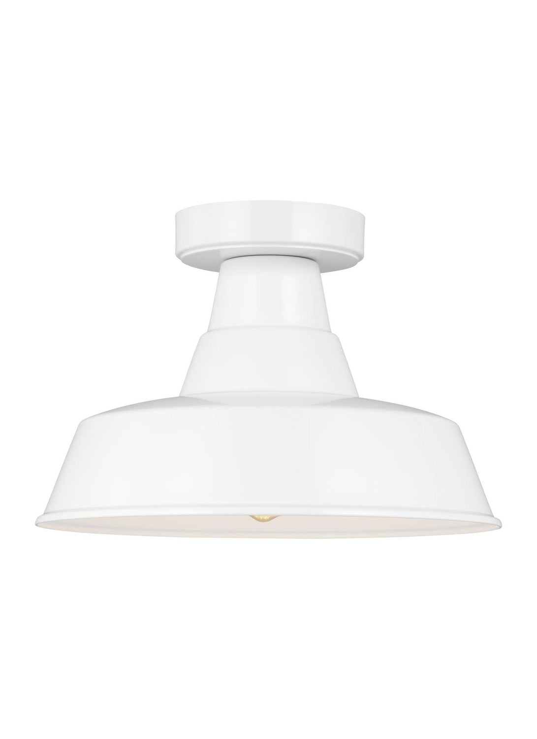 VISUAL COMFORT STUDIO, BARN LIGHT ONE LIGHT OUTDOOR FLUSH MOUNT, OUTDOOR CEILING LIGHTS