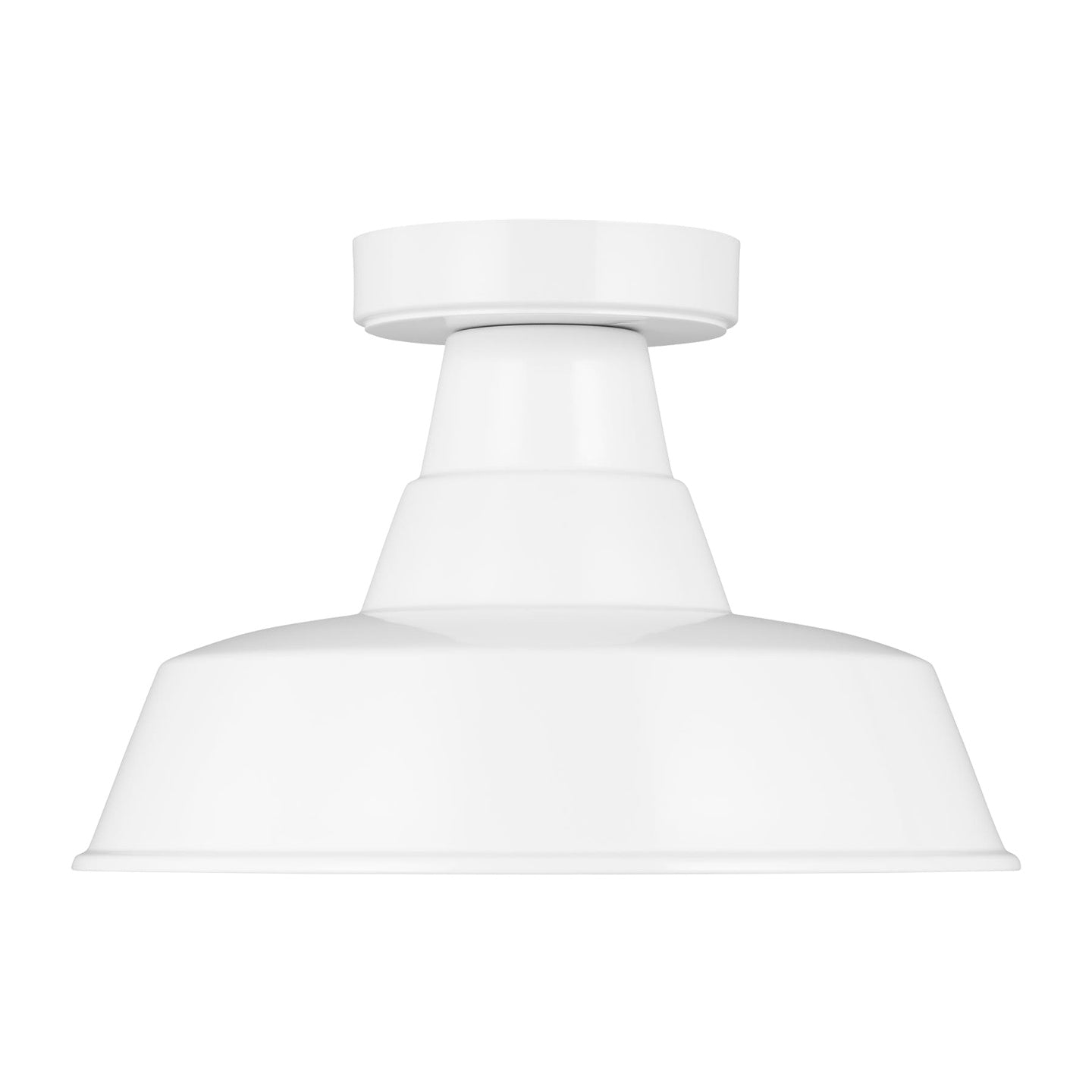 VISUAL COMFORT STUDIO, BARN LIGHT ONE LIGHT OUTDOOR FLUSH MOUNT, OUTDOOR CEILING LIGHTS