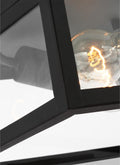 VISUAL COMFORT & CO., FOUNDERS TWO LIGHT OUTDOOR FLUSH MOUNT, OUTDOOR CEILING LIGHTS