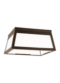 VISUAL COMFORT & CO., FOUNDERS TWO LIGHT OUTDOOR FLUSH MOUNT, OUTDOOR CEILING LIGHTS
