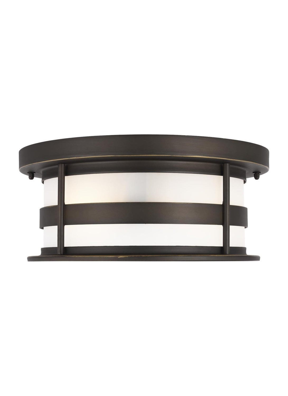 GENERATION LIGHTING, WILBURN TWO LIGHT OUTDOOR FLUSH MOUNT, OUTDOOR CEILING LIGHTS
