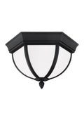 GENERATION LIGHTING, WYNFIELD TWO LIGHT OUTDOOR CEILING FLUSH MOUNT, OUTDOOR CEILING LIGHTS