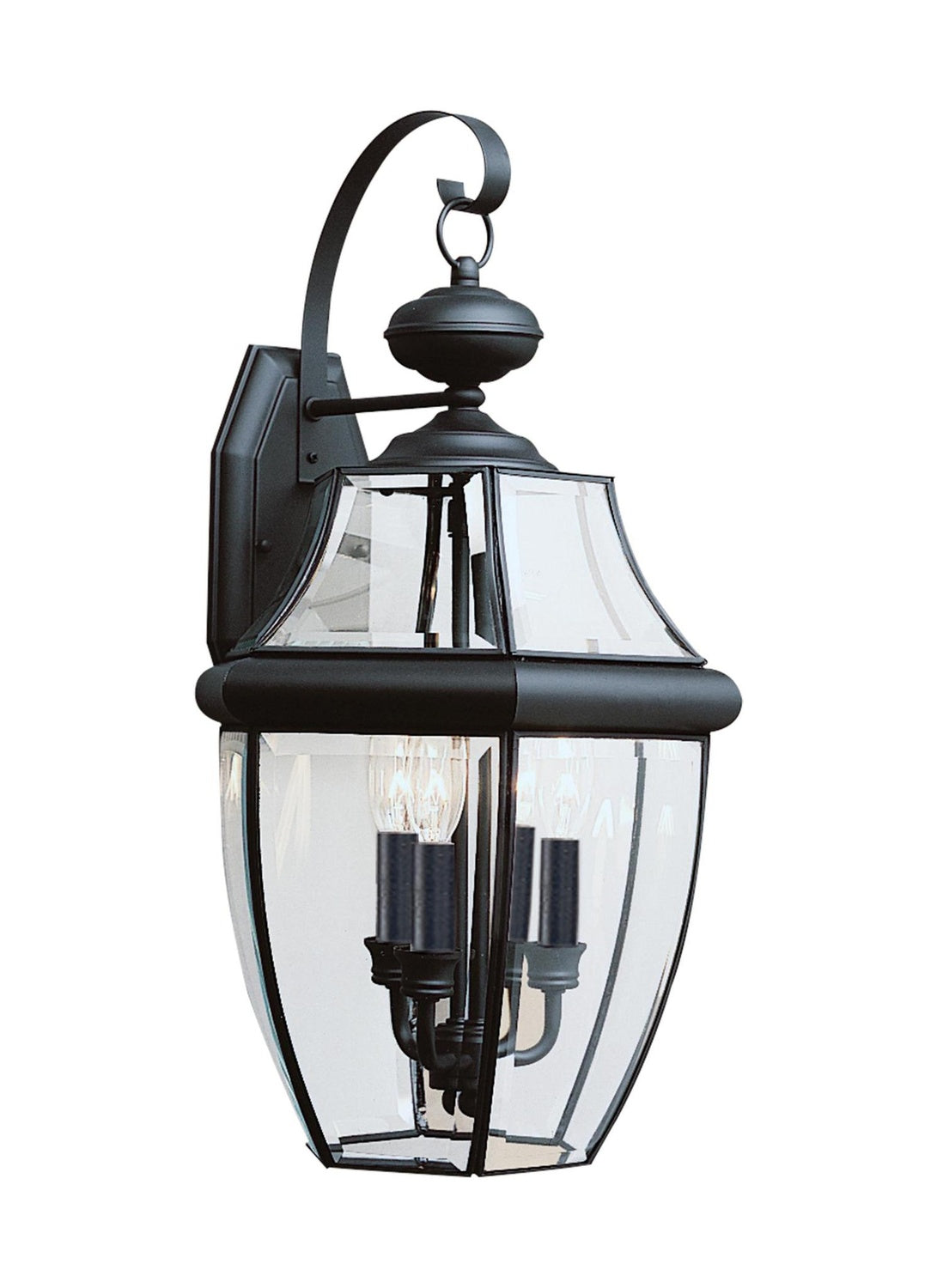GENERATION LIGHTING LANCASTER THREE LIGHT OUTDOOR WALL LANTERN