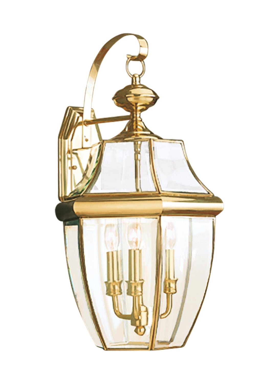 GENERATION LIGHTING LANCASTER THREE LIGHT OUTDOOR WALL LANTERN