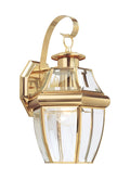 GENERATION LIGHTING, LANCASTER ONE LIGHT OUTDOOR WALL LANTERN, OUTDOOR WALL LIGHTS