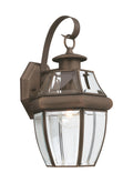 GENERATION LIGHTING, LANCASTER ONE LIGHT OUTDOOR WALL LANTERN, OUTDOOR WALL LIGHTS