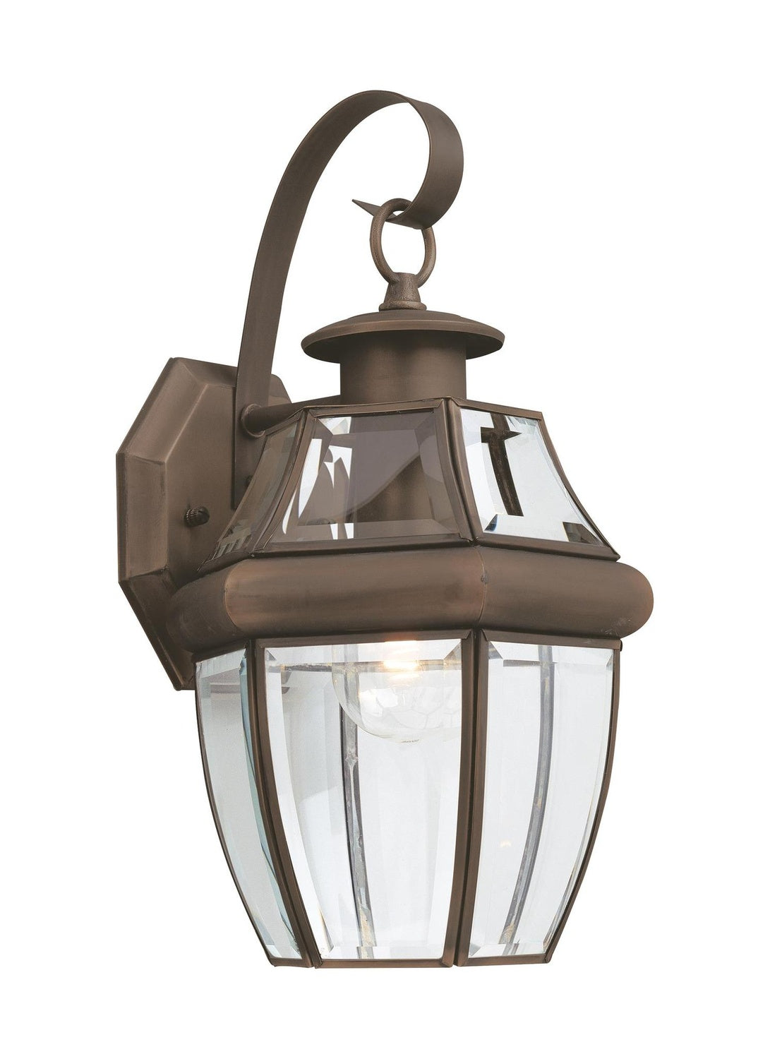 GENERATION LIGHTING, LANCASTER ONE LIGHT OUTDOOR WALL LANTERN, OUTDOOR WALL LIGHTS