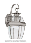 GENERATION LIGHTING, LANCASTER ONE LIGHT OUTDOOR WALL LANTERN, OUTDOOR WALL LIGHTS