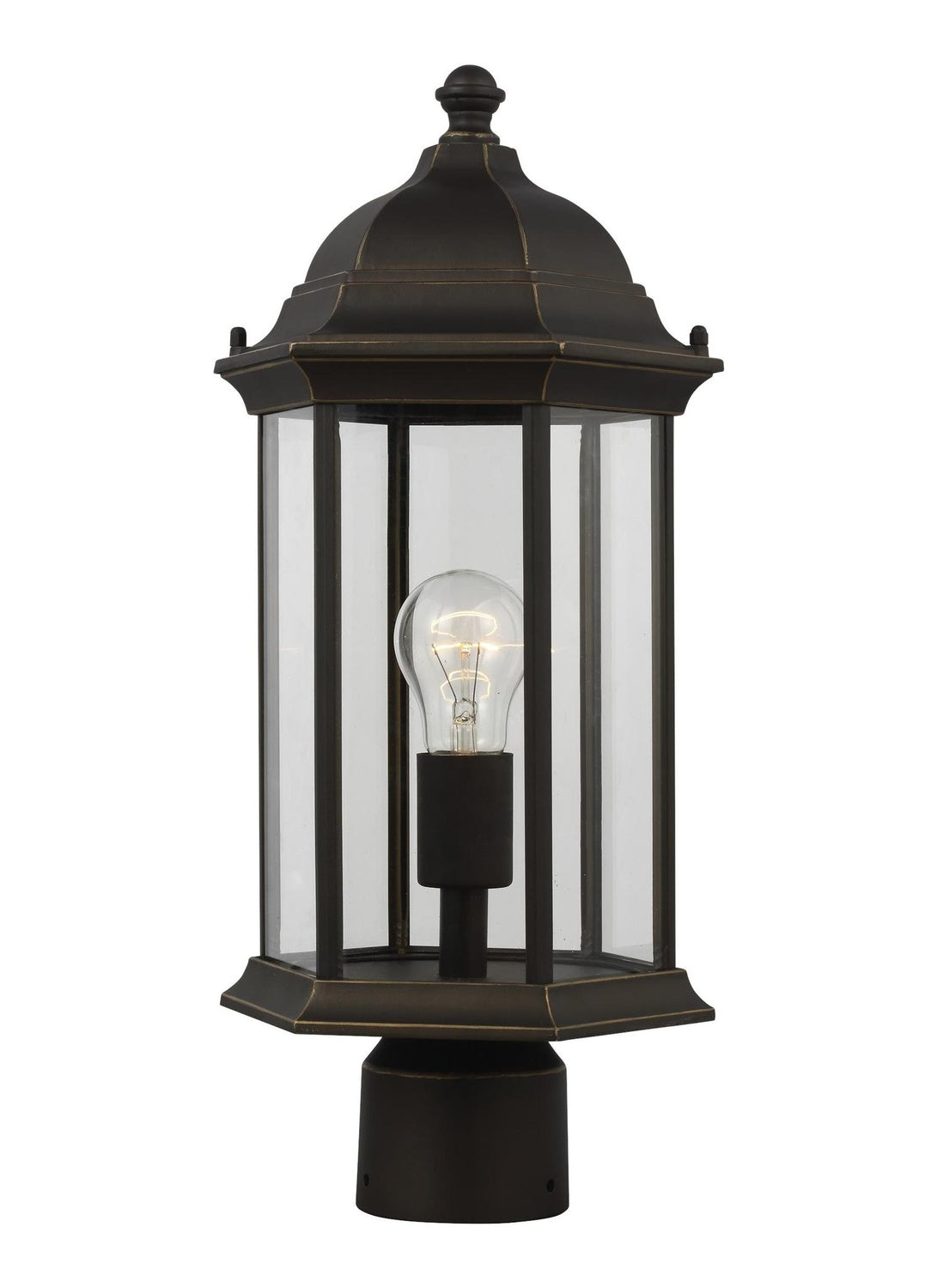 GENERATION LIGHTING SEVIER ONE LIGHT OUTDOOR POST LANTERN - Post