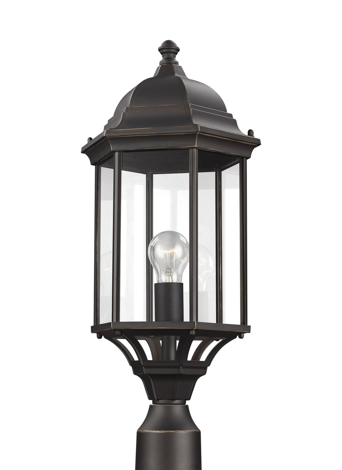 GENERATION LIGHTING SEVIER ONE LIGHT OUTDOOR POST LANTERN - Post