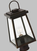 VISUAL COMFORT STUDIO FOUNDERS ONE LIGHT OUTDOOR POST LANTERN - Post