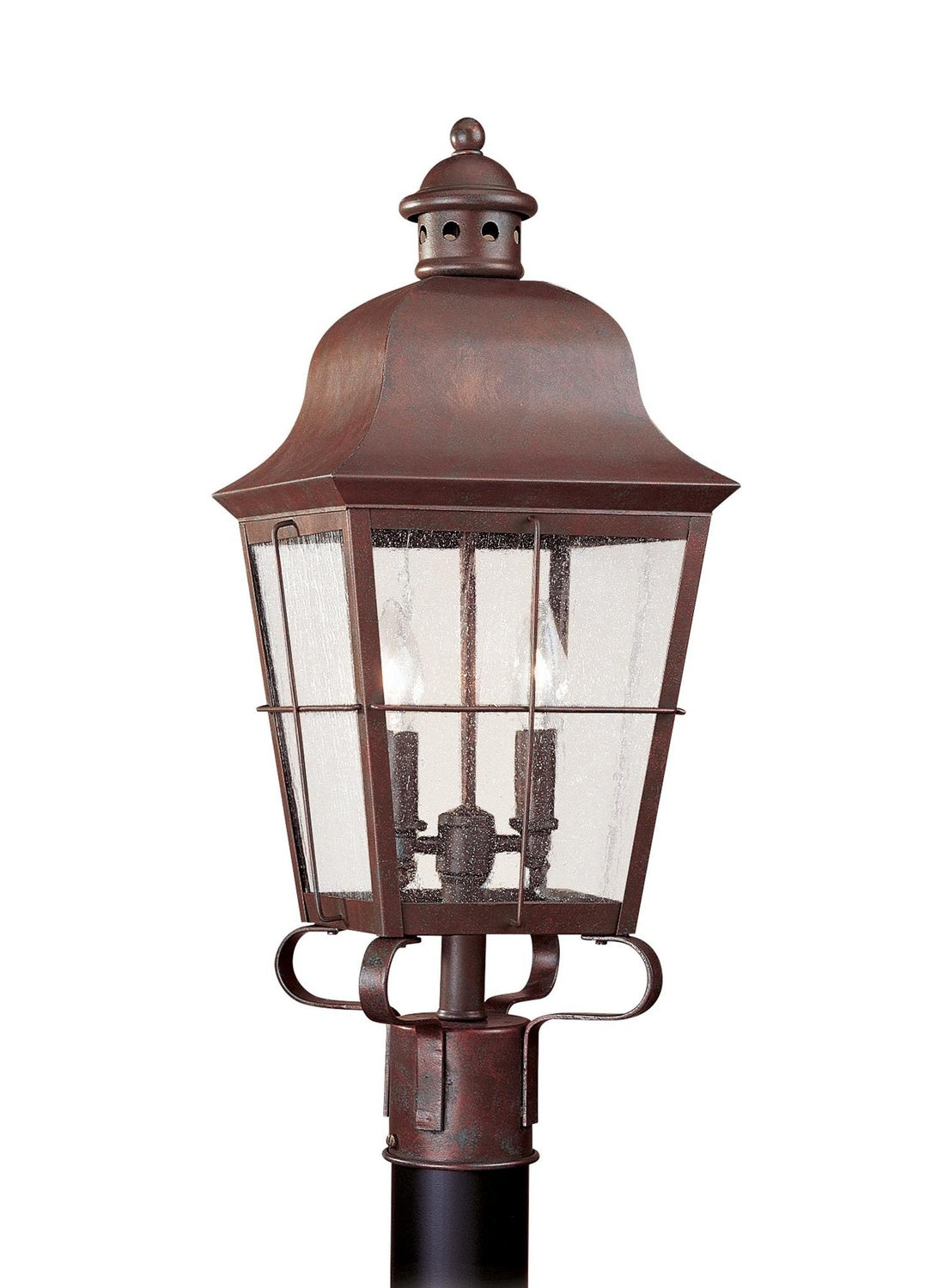 GENERATION LIGHTING CHATHAM TWO LIGHT OUTDOOR POST LANTERN - Post