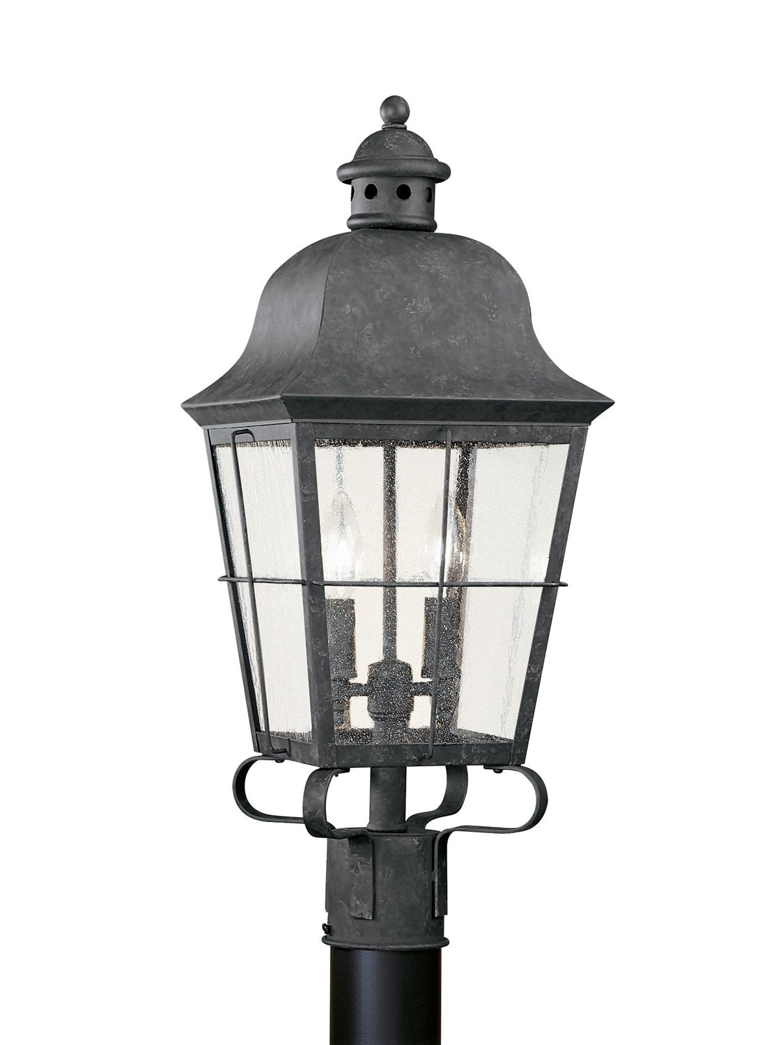 GENERATION LIGHTING CHATHAM TWO LIGHT OUTDOOR POST LANTERN - Post