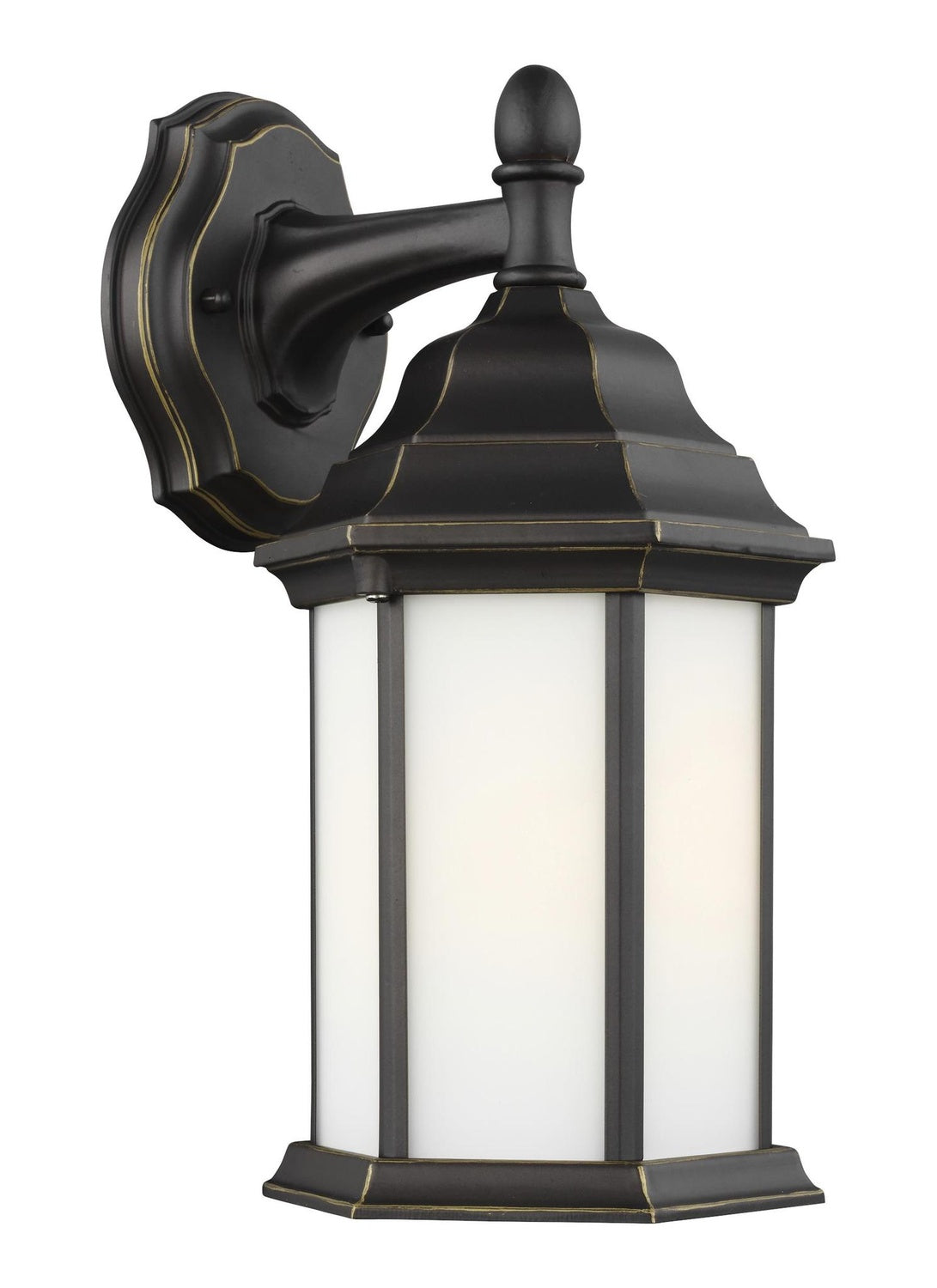 GENERATION LIGHTING, SEVIER ONE LIGHT DOWNLIGHT OUTDOOR WALL LANTERN, OUTDOOR WALL LIGHTS