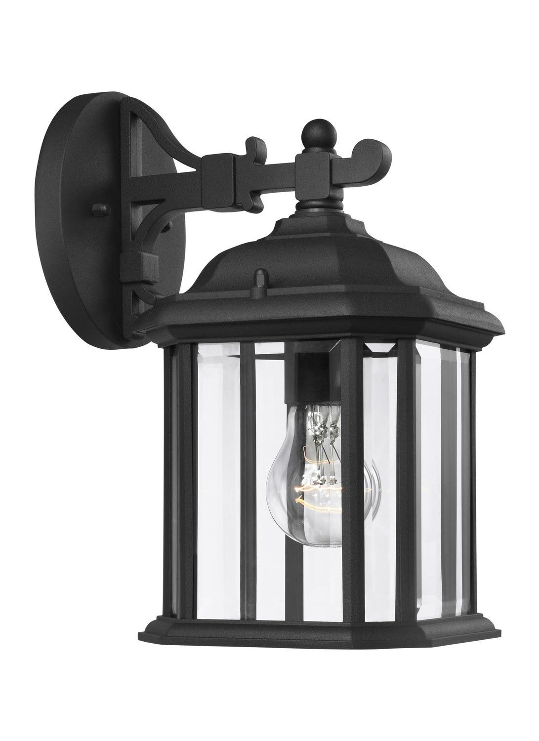 GENERATION LIGHTING, KENT ONE LIGHT OUTDOOR WALL LANTERN, OUTDOOR WALL LIGHTS