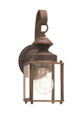 GENERATION LIGHTING, JAMESTOWNE ONE LIGHT OUTDOOR WALL LANTERN, OUTDOOR WALL LIGHTS