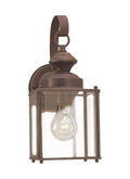 GENERATION LIGHTING JAMESTOWNE ONE LIGHT OUTDOOR WALL LANTERN