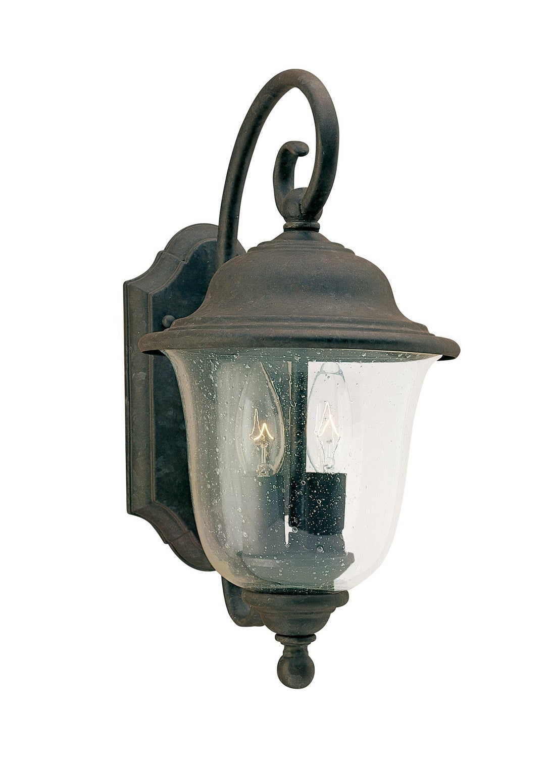 GENERATION LIGHTING, TRAFALGAR TWO LIGHT OUTDOOR WALL LANTERN, OUTDOOR WALL LIGHTS