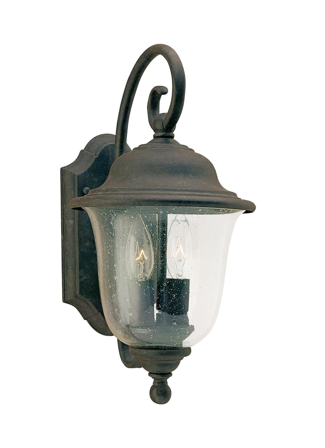 GENERATION LIGHTING, TRAFALGAR TWO LIGHT OUTDOOR WALL LANTERN, OUTDOOR WALL LIGHTS