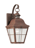 GENERATION LIGHTING, CHATHAM ONE LIGHT OUTDOOR WALL LANTERN, OUTDOOR WALL LIGHTS