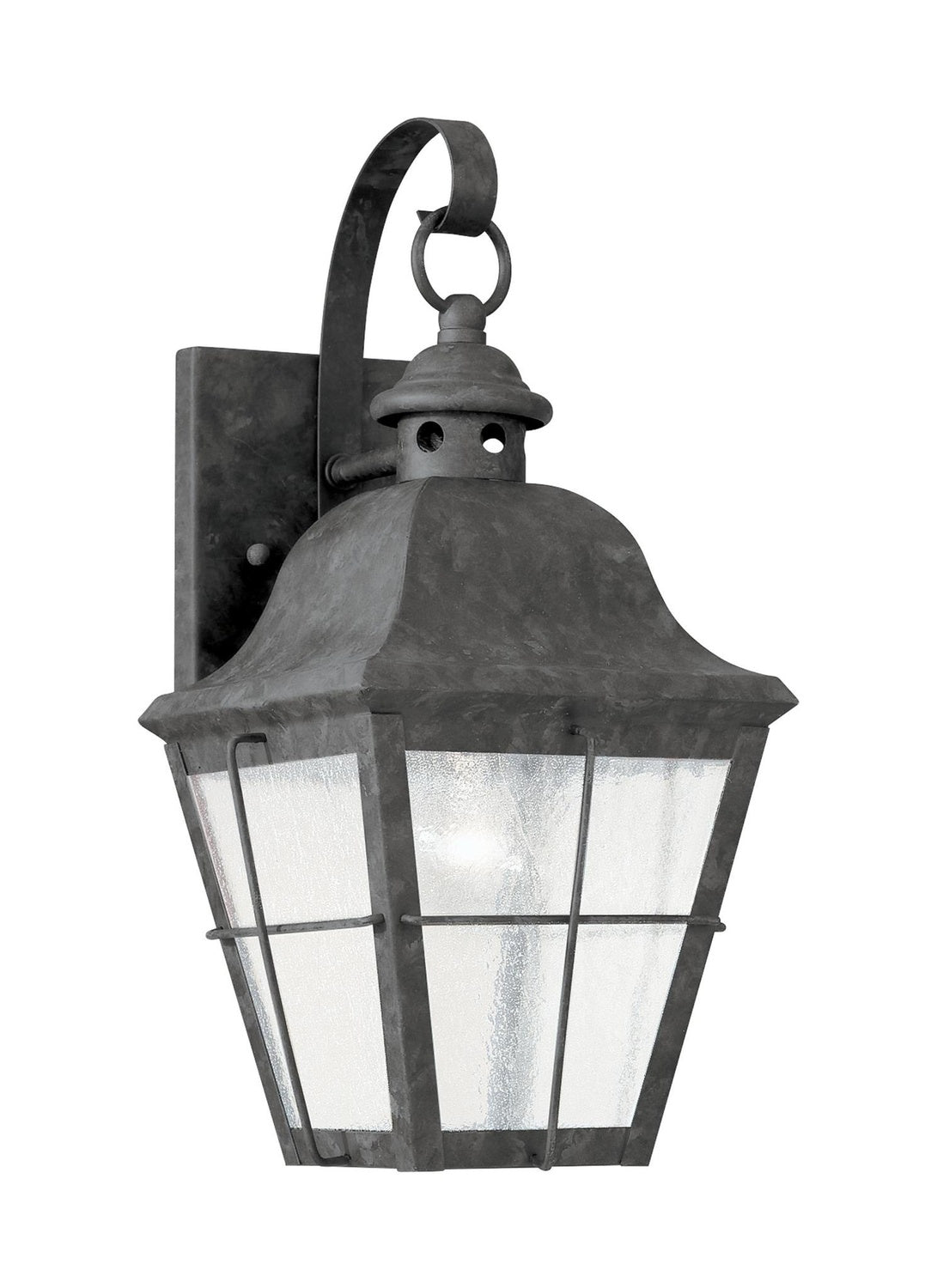 GENERATION LIGHTING, CHATHAM ONE LIGHT OUTDOOR WALL LANTERN, OUTDOOR WALL LIGHTS