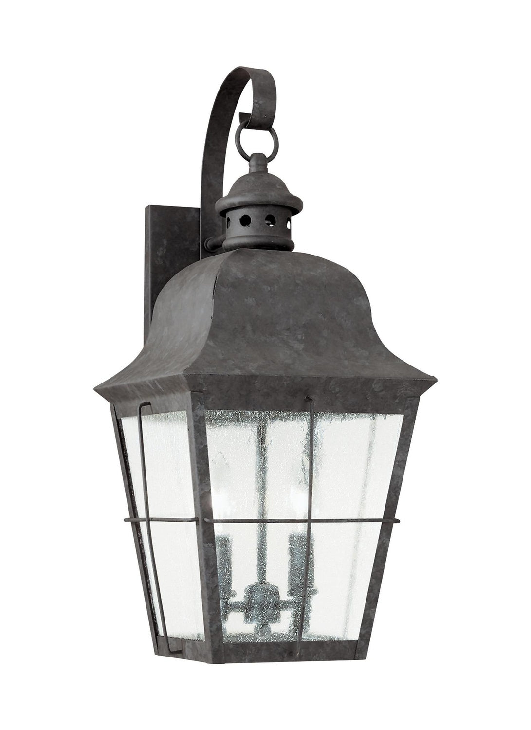 GENERATION LIGHTING, CHATHAM TWO LIGHT OUTDOOR WALL LANTERN, OUTDOOR WALL LIGHTS