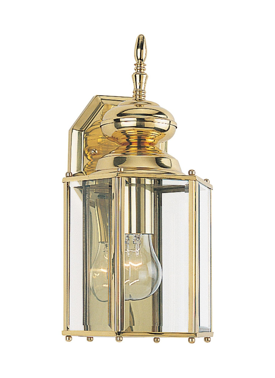 GENERATION LIGHTING, CLASSICO ONE LIGHT OUTDOOR WALL LANTERN, OUTDOOR WALL LIGHTS