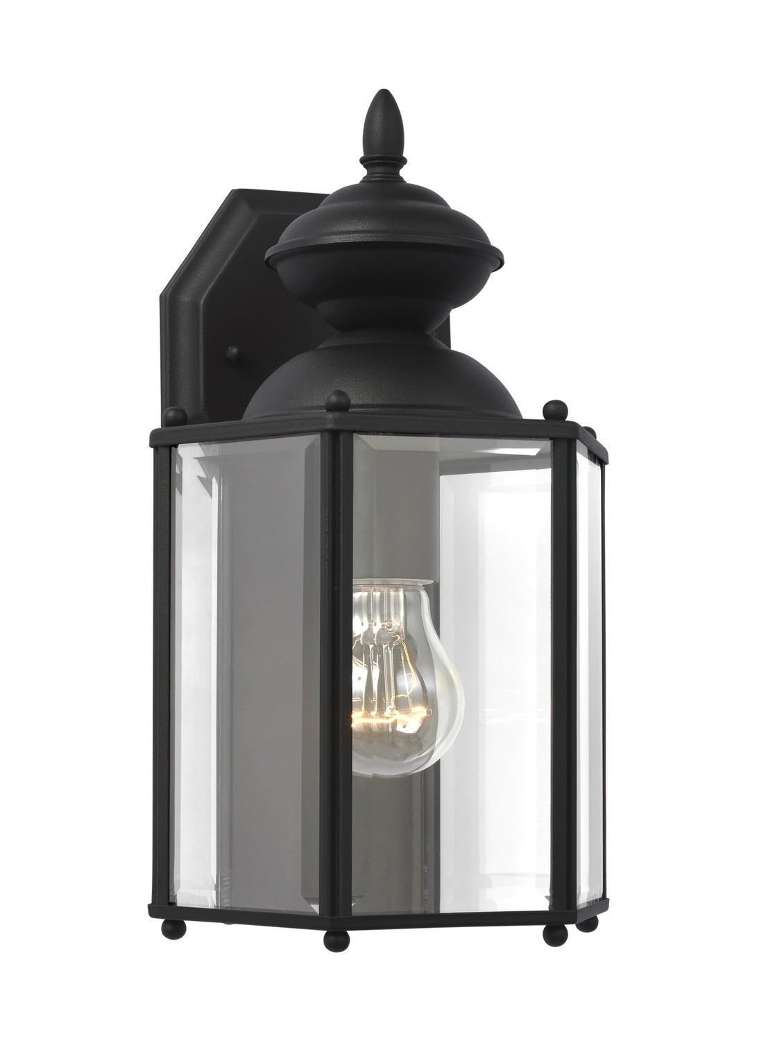 GENERATION LIGHTING, CLASSICO ONE LIGHT OUTDOOR WALL LANTERN, OUTDOOR WALL LIGHTS