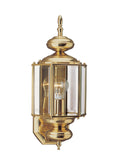 GENERATION LIGHTING, CLASSICO ONE LIGHT OUTDOOR WALL LANTERN, OUTDOOR WALL LIGHTS