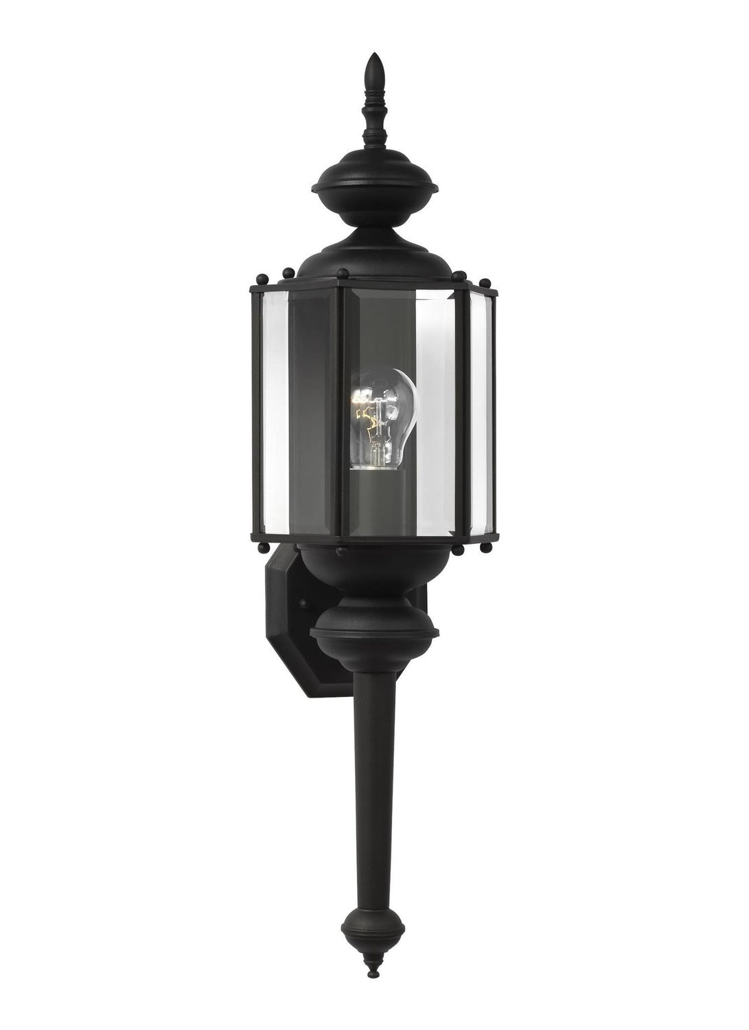 GENERATION LIGHTING, CLASSICO ONE LIGHT OUTDOOR WALL LANTERN, OUTDOOR WALL LIGHTS