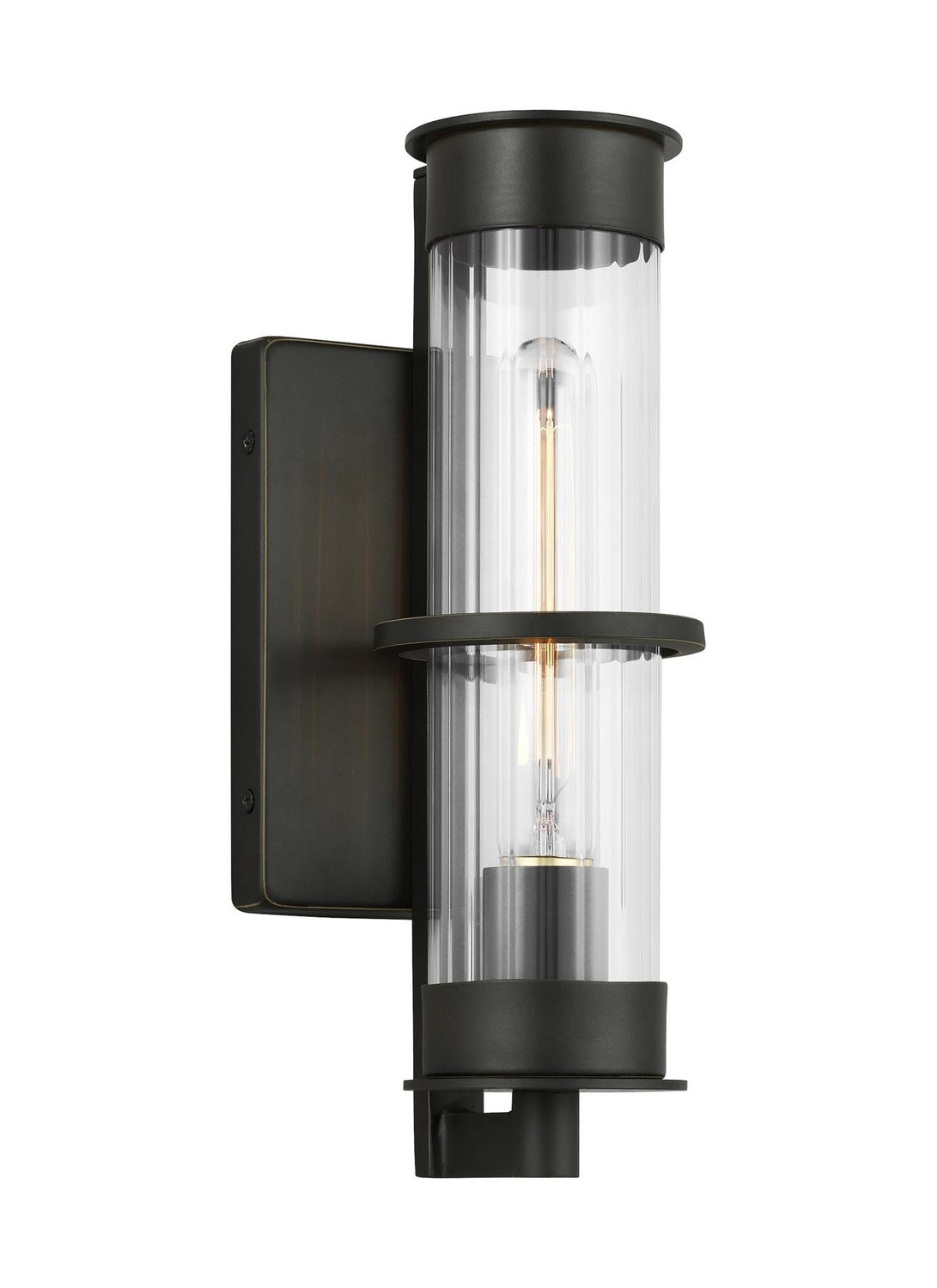 VISUAL COMFORT STUDIO, ALCONA ONE LIGHT OUTDOOR WALL LANTERN, OUTDOOR WALL LIGHTS