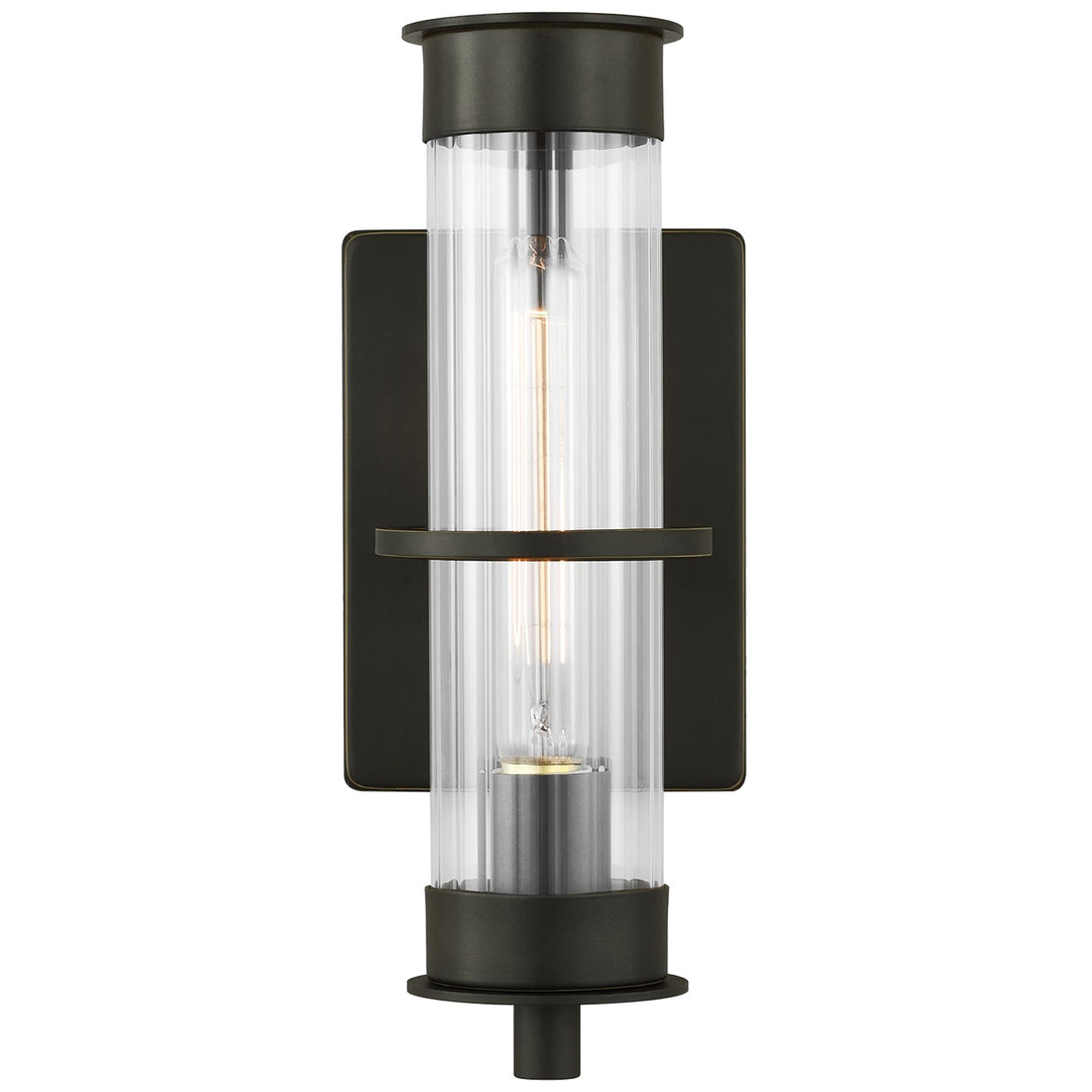 VISUAL COMFORT STUDIO, ALCONA ONE LIGHT OUTDOOR WALL LANTERN, OUTDOOR WALL LIGHTS