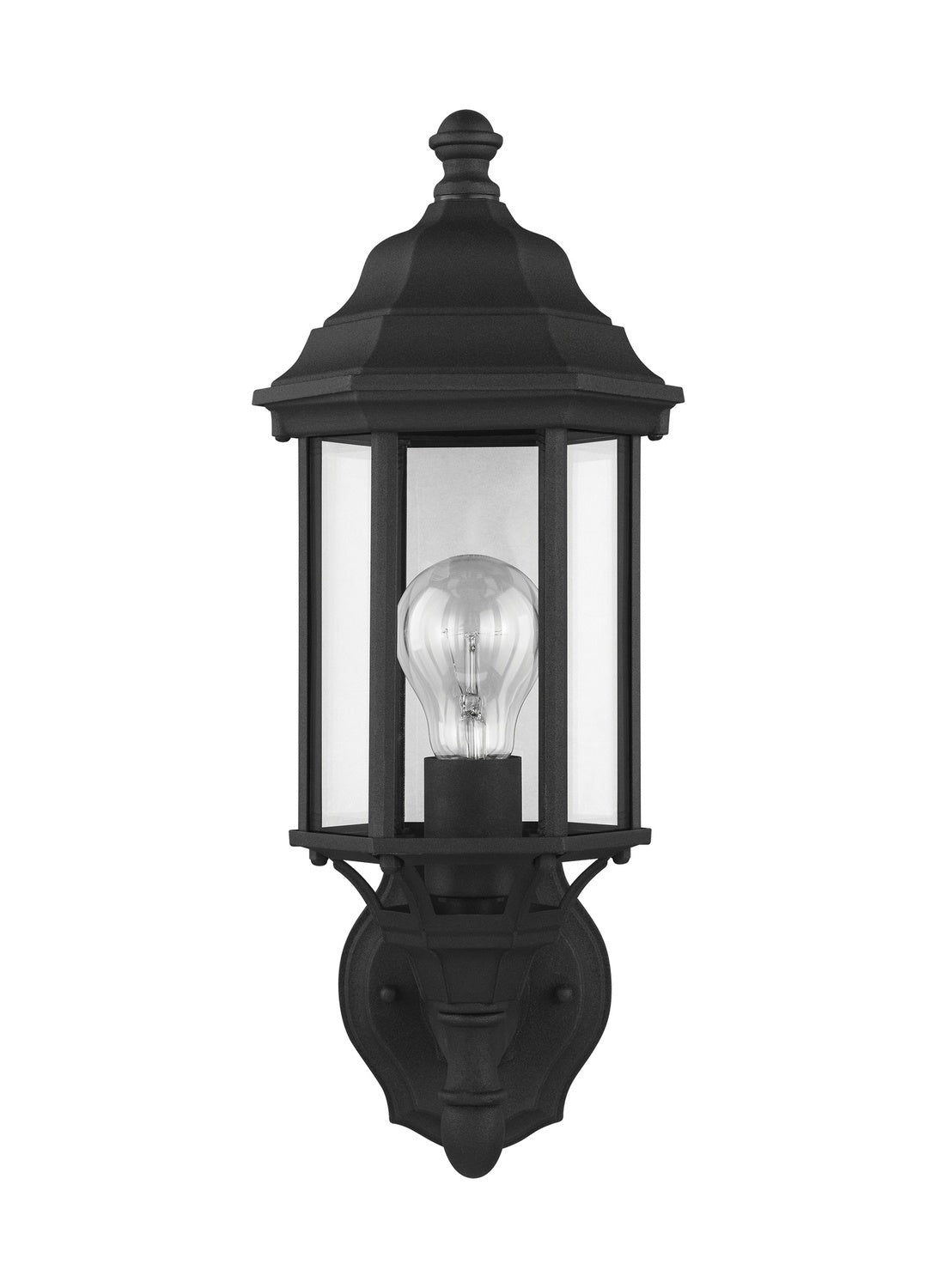 GENERATION LIGHTING, SEVIER ONE LIGHT UPLIGHT OUTDOOR WALL LANTERN, OUTDOOR WALL LIGHTS