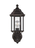 GENERATION LIGHTING, SEVIER ONE LIGHT UPLIGHT OUTDOOR WALL LANTERN, OUTDOOR WALL LIGHTS