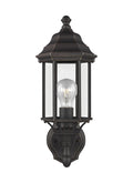 GENERATION LIGHTING, SEVIER ONE LIGHT UPLIGHT OUTDOOR WALL LANTERN, OUTDOOR WALL LIGHTS
