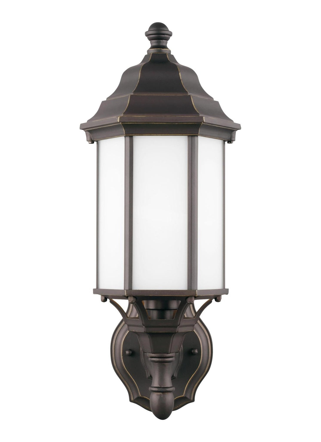 GENERATION LIGHTING, SEVIER ONE LIGHT UPLIGHT OUTDOOR WALL LANTERN, OUTDOOR WALL LIGHTS