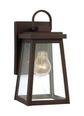 VISUAL COMFORT & CO., FOUNDERS ONE LIGHT OUTDOOR WALL LANTERN, OUTDOOR WALL LIGHTS