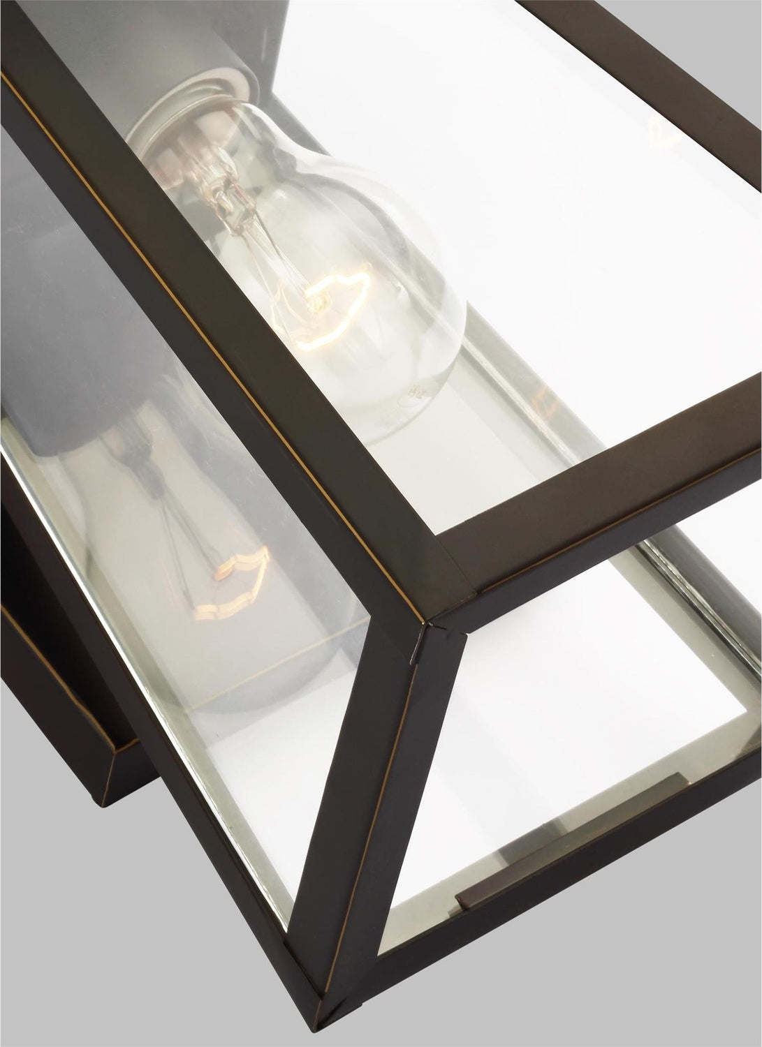 VISUAL COMFORT & CO., FOUNDERS ONE LIGHT OUTDOOR WALL LANTERN, OUTDOOR WALL LIGHTS