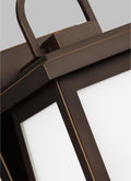 VISUAL COMFORT STUDIO, FOUNDERS ONE LIGHT OUTDOOR WALL LANTERN, OUTDOOR WALL LIGHTS