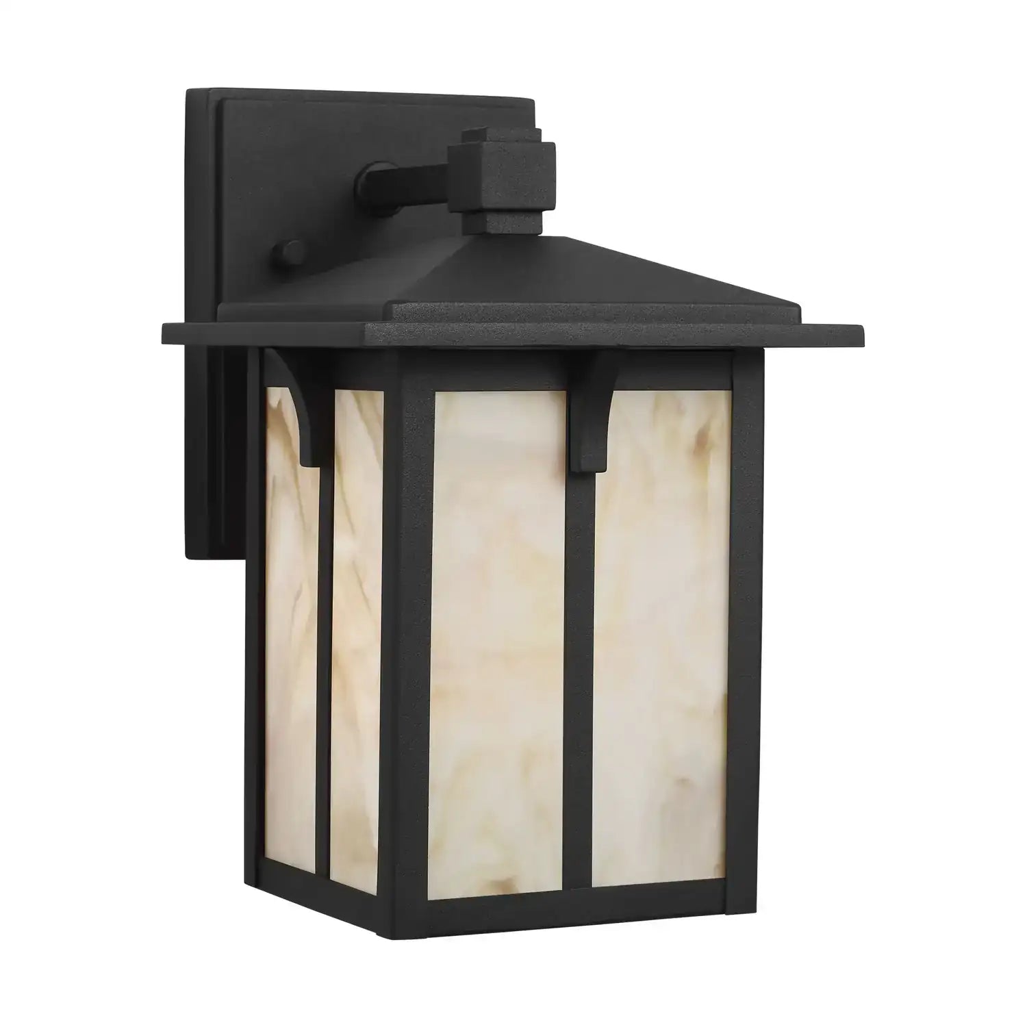 GENERATION LIGHTING, TOMEK ONE LIGHT OUTDOOR WALL LANTERN, OUTDOOR WALL LIGHTS