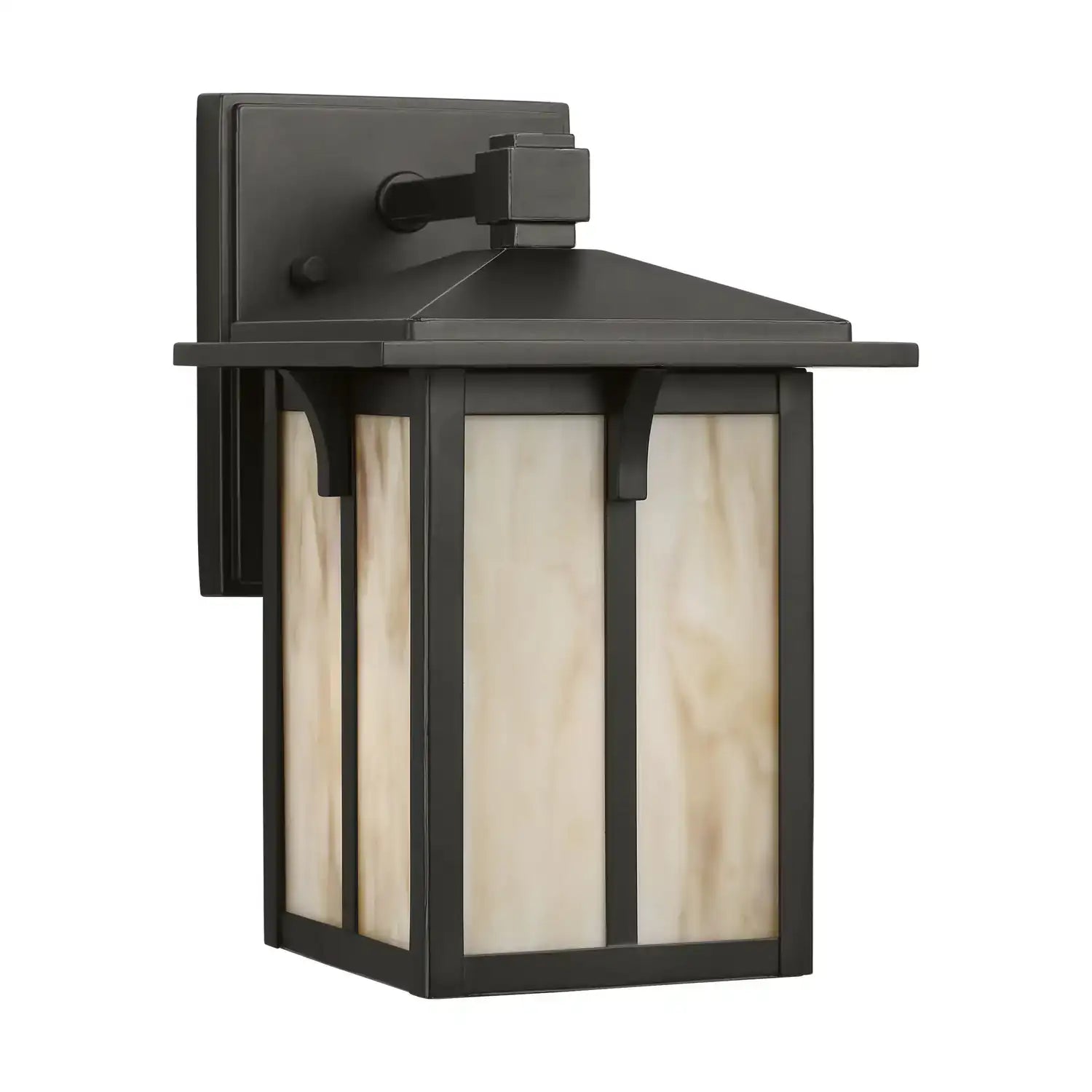 GENERATION LIGHTING, TOMEK ONE LIGHT OUTDOOR WALL LANTERN, OUTDOOR WALL LIGHTS