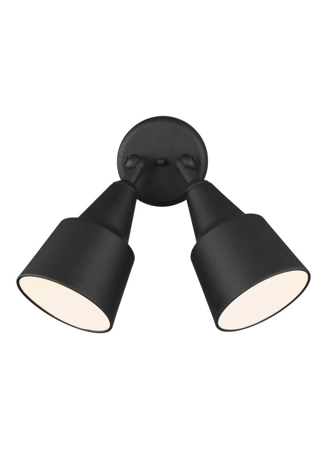 GENERATION LIGHTING, TWO LIGHT ADJUSTABLE SWIVEL FLOOD LIGHT, OUTDOOR WALL LIGHTS