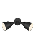 GENERATION LIGHTING, TWO LIGHT ADJUSTABLE SWIVEL FLOOD LIGHT, OUTDOOR WALL LIGHTS