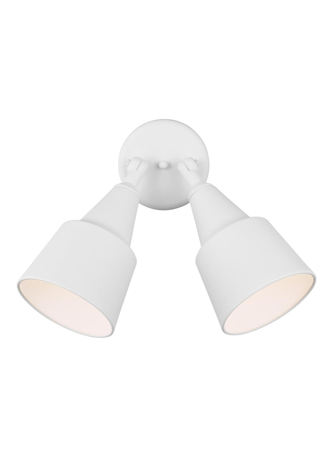 GENERATION LIGHTING, TWO LIGHT ADJUSTABLE SWIVEL FLOOD LIGHT, OUTDOOR WALL LIGHTS