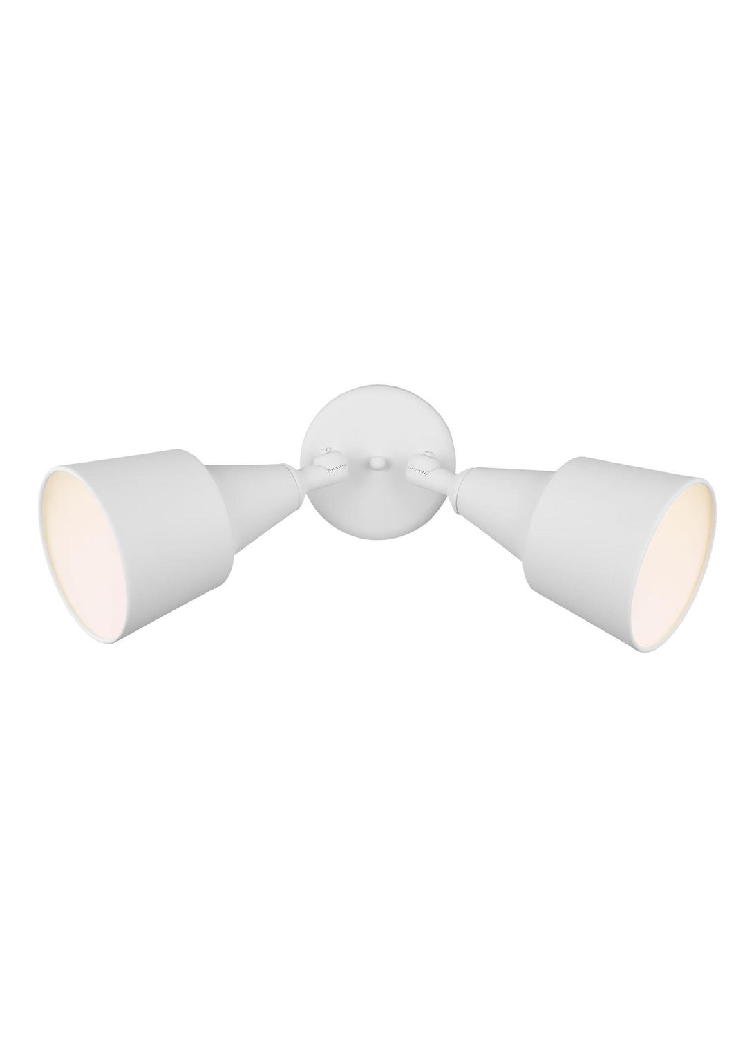 GENERATION LIGHTING, TWO LIGHT ADJUSTABLE SWIVEL FLOOD LIGHT, OUTDOOR WALL LIGHTS