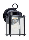 GENERATION LIGHTING, NEW CASTLE ONE LIGHT OUTDOOR WALL LANTERN, OUTDOOR WALL LIGHTS