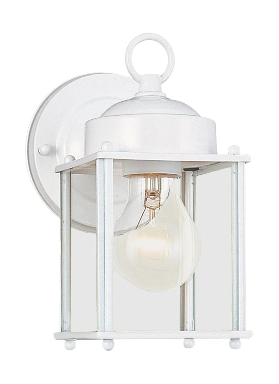 GENERATION LIGHTING, NEW CASTLE ONE LIGHT OUTDOOR WALL LANTERN, OUTDOOR WALL LIGHTS