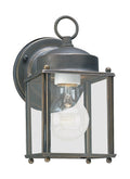 GENERATION LIGHTING, NEW CASTLE ONE LIGHT OUTDOOR WALL LANTERN, OUTDOOR WALL LIGHTS